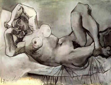 パブロ・ピカソ Painting - 横たわる女性 ドラ・マール 1938年 キュビスト パブロ・ピカソ